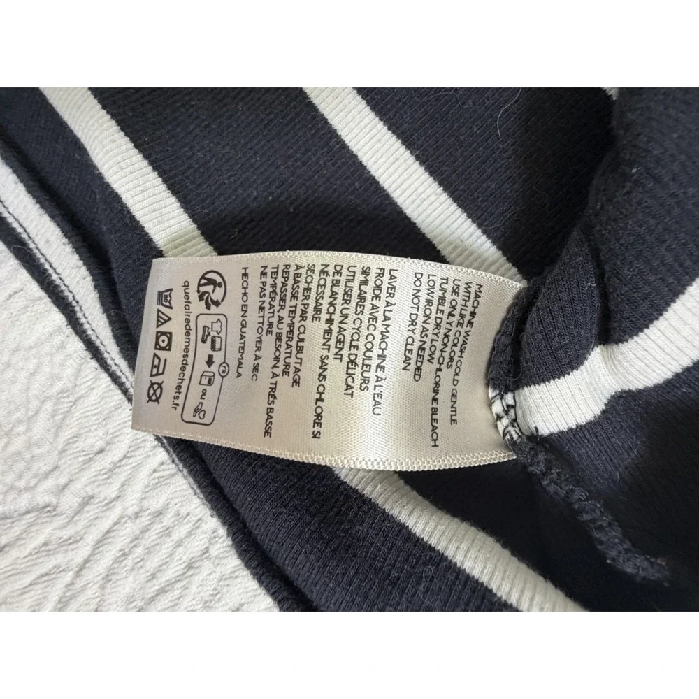 Anthropologie Maeve‎ Striped Sleeveless Top Size Large Cotton Blend Preppy Beach